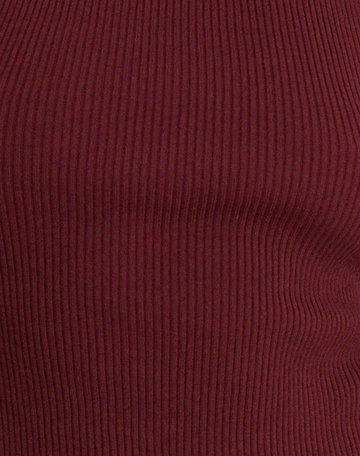 Capricia Crop Top in Marron