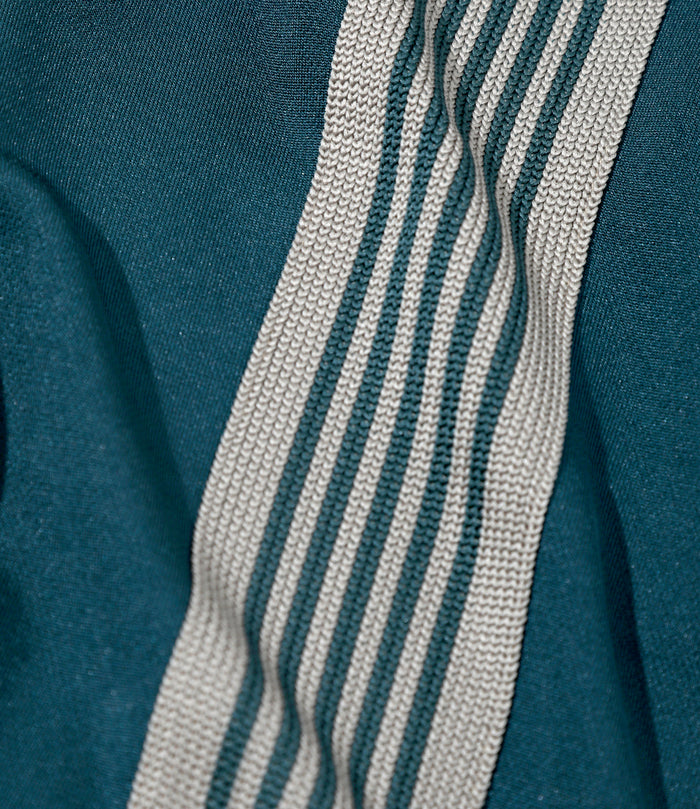 Boot-Cut Track Pant - Green - Poly Smooth