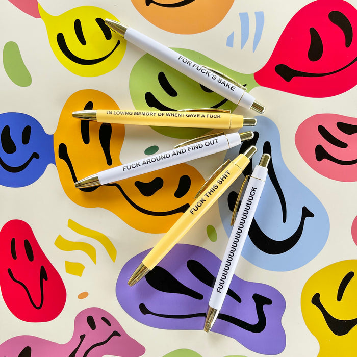 Fresh Out Of F**ks Pen Set