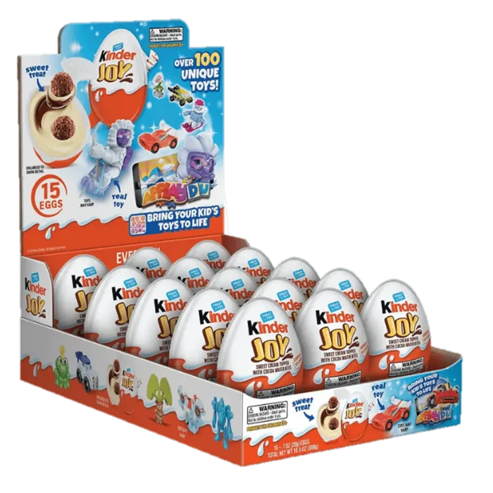 Wholesale Kinder Joy Tray Everyday- Get bulk Kinder Joy treats at Mexmax INC