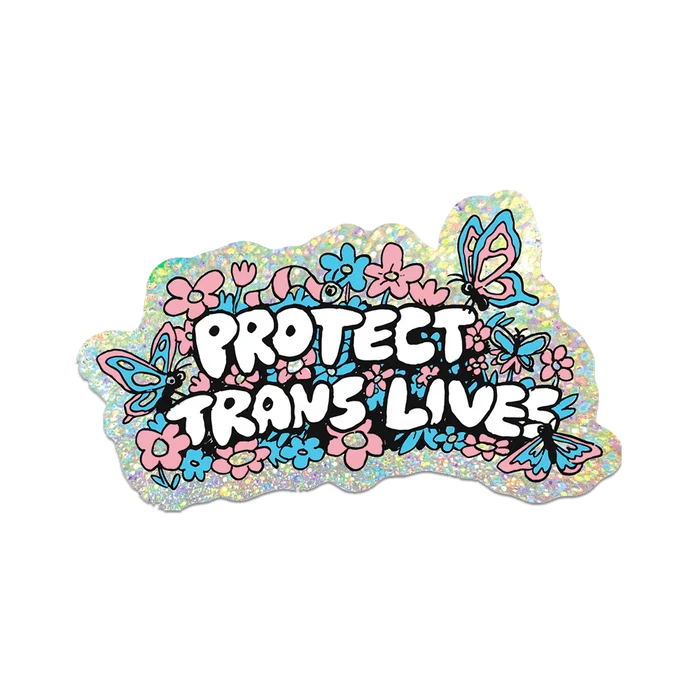 Protect Trans Lives Sticker
