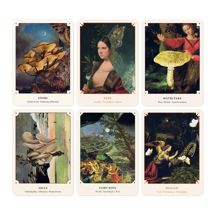 The Mushroom Oracle: 44 Card Deck and Guidebook