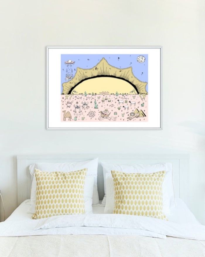 The Sun Loves the Desert Giclee Art Print