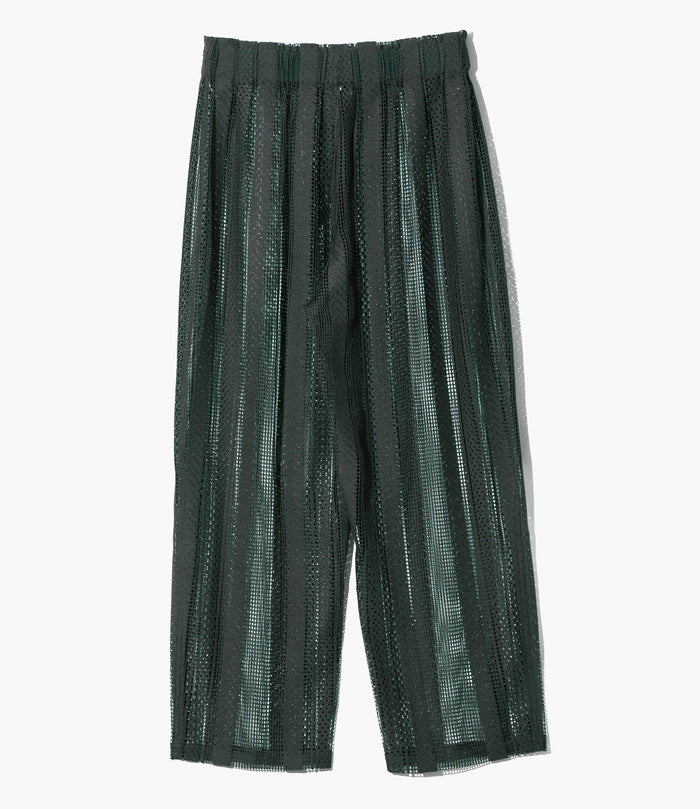 Women's String Pant - Green - Poly Lace Jq.