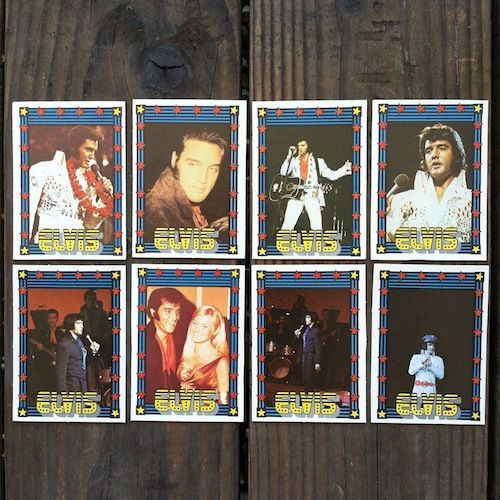 16 ELVIS PRESLEY TRADING 1970s Trading Cards