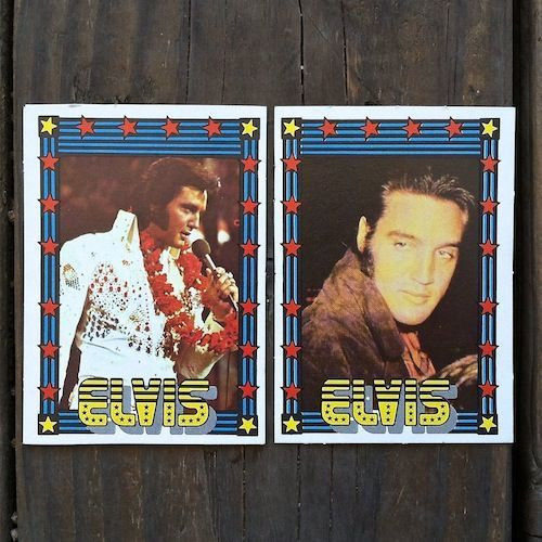 16 ELVIS PRESLEY TRADING 1970s Trading Cards