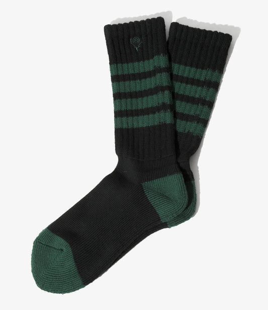 4 Lines Socks - Black