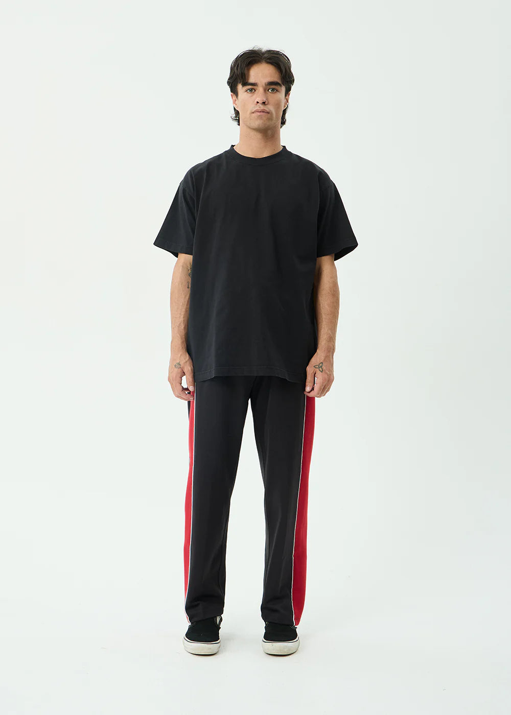 AFENDS Mens Holloway - Track Pant - Black