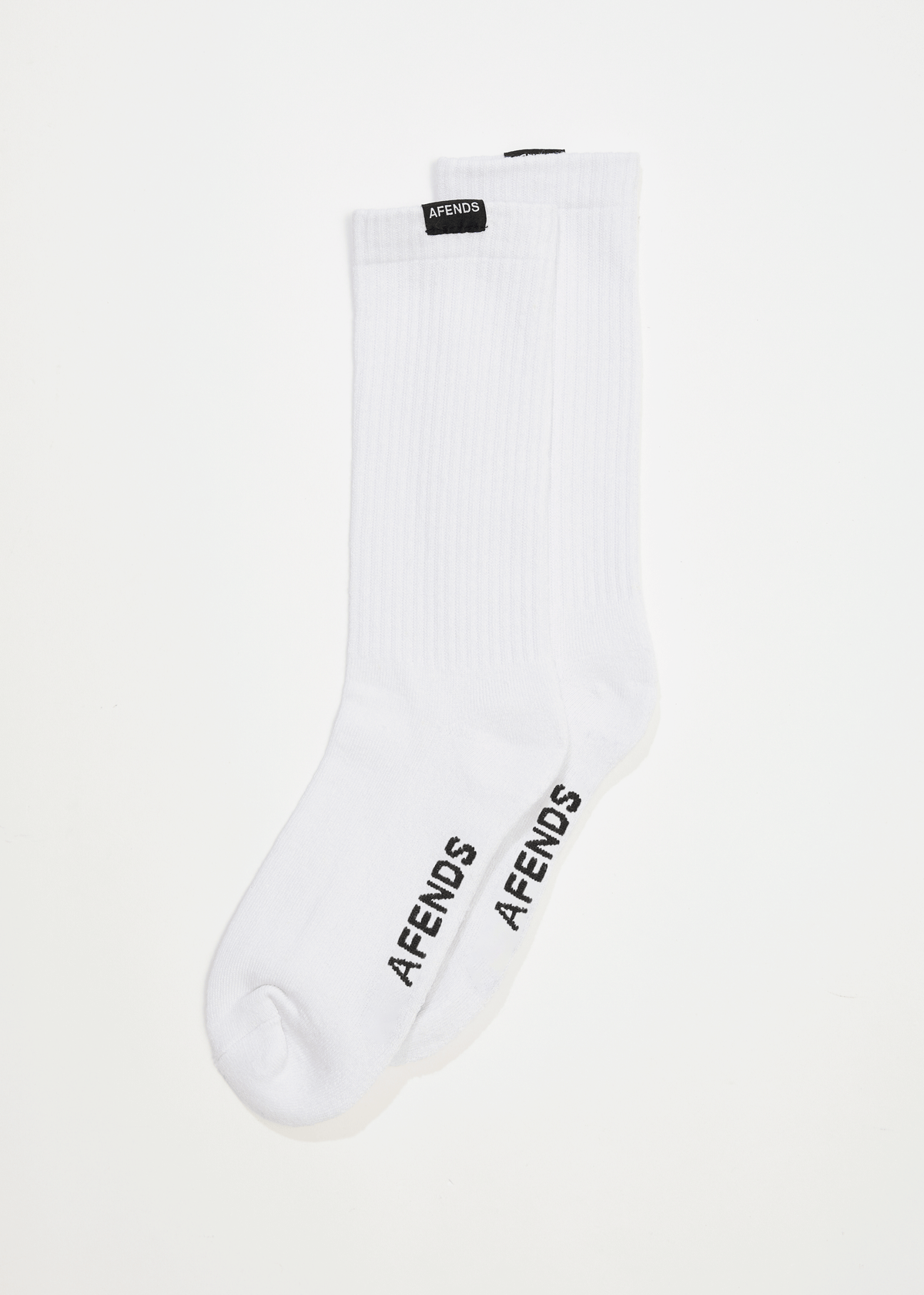 AFENDS Mens Everyday - Socks One Pack - White
