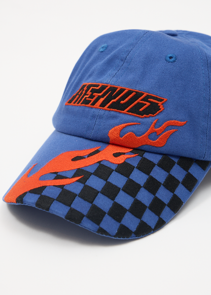 AFENDS Mens In'It 1000 - Six Panel Cap - Marina
