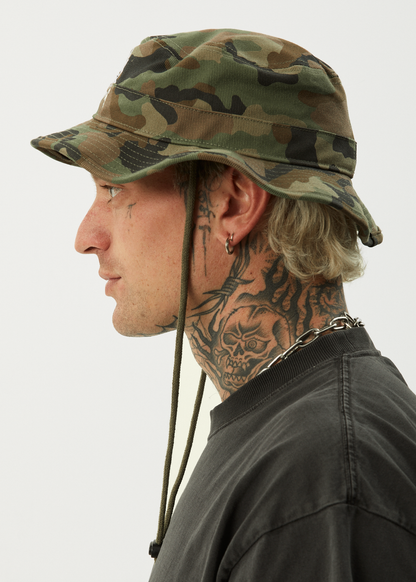 AFENDS Mens Hidden - Bucket Hat - Hidden