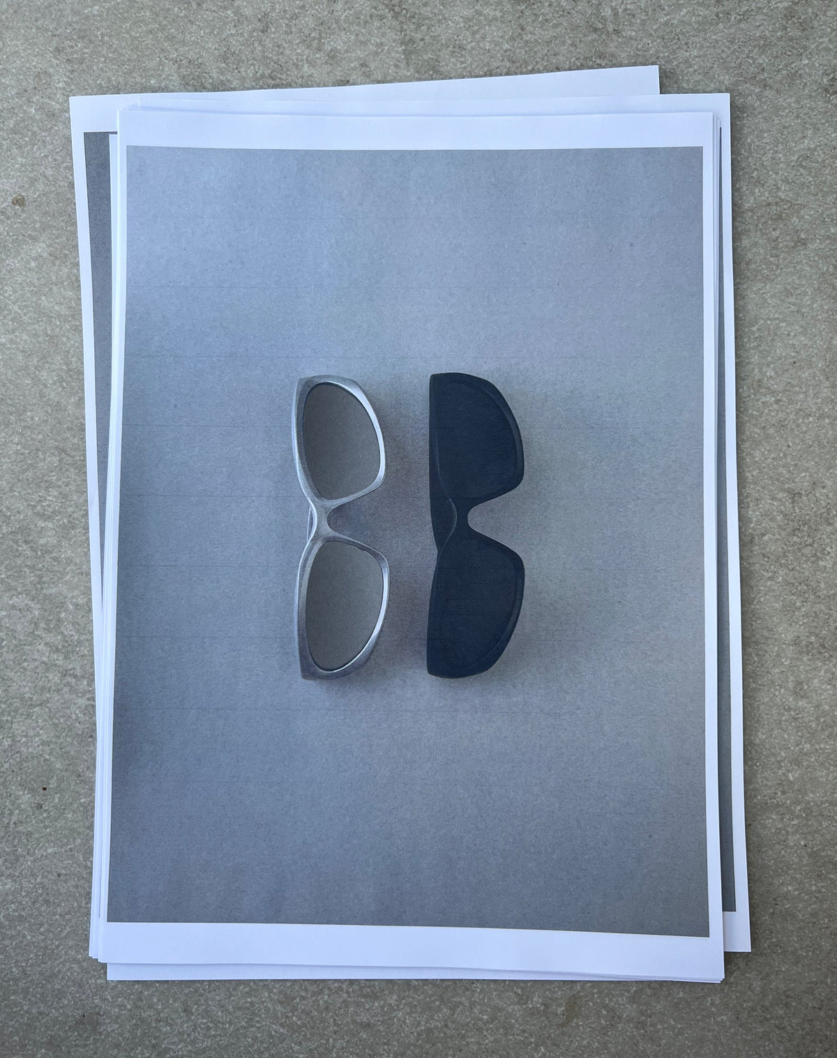 Blake Wrap Sunglasses in Black
