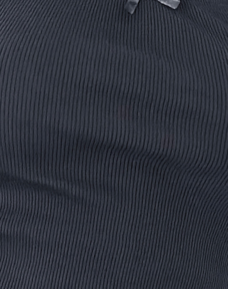 Bovita Long Sleeve Top in Ocean Storm