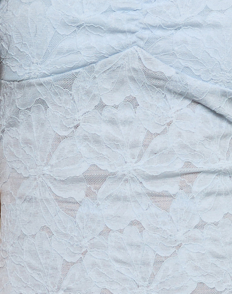 Brando Cami Top in Zinnia Lace Blue