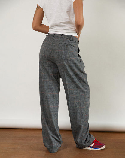 Brayden Trouser in Tailoring Grey Check