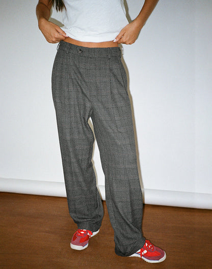 Brayden Trouser in Tailoring Grey Check