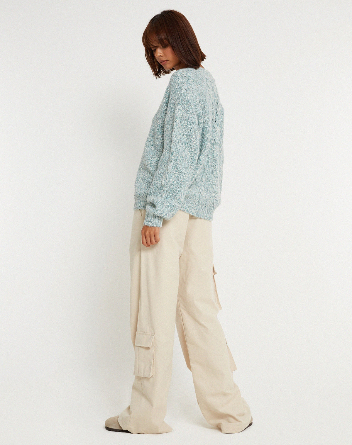 Chalih Jumper in Duck Green
