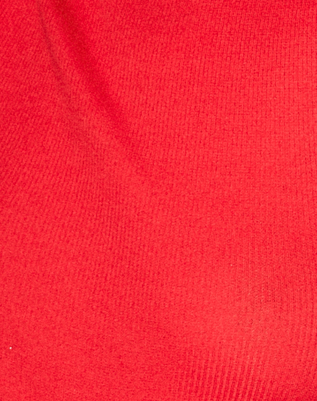Clias Crop Top in Rib Racing Red