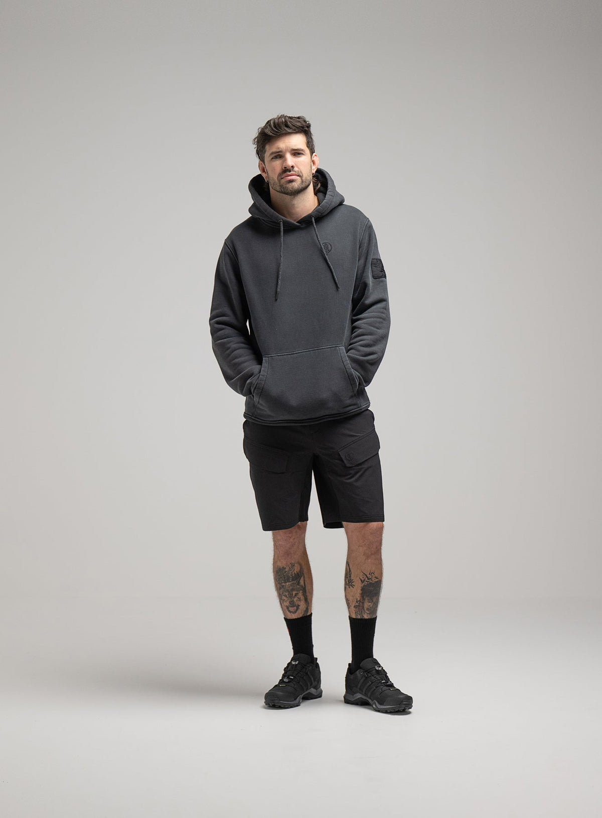 INSIGNIA HOODIE WASHED