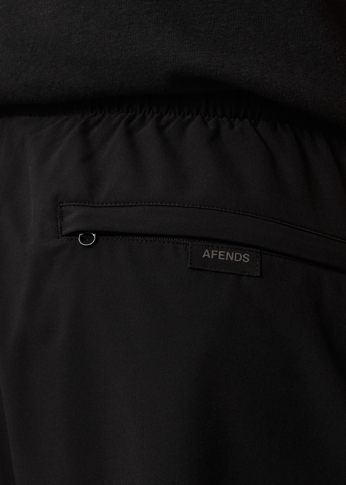 AFENDS Mens Kettle-Ish - Performance Short 18" - Black