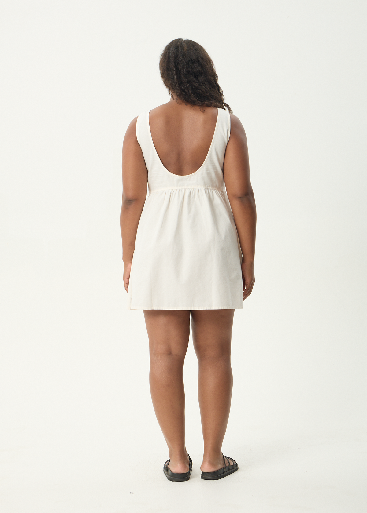 AFENDS Womens Jesse - Mini Dress - White