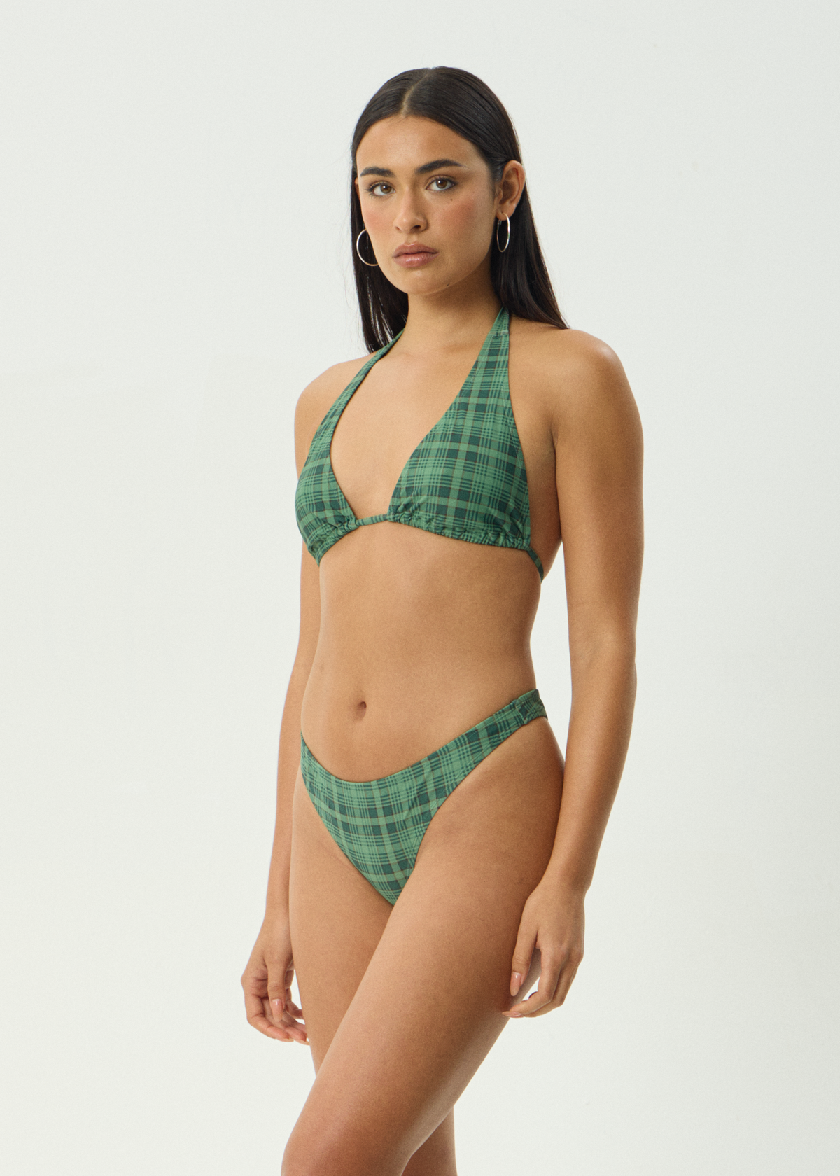 AFENDS Womens Lonnie - Bikini Bottom - Hunter Green