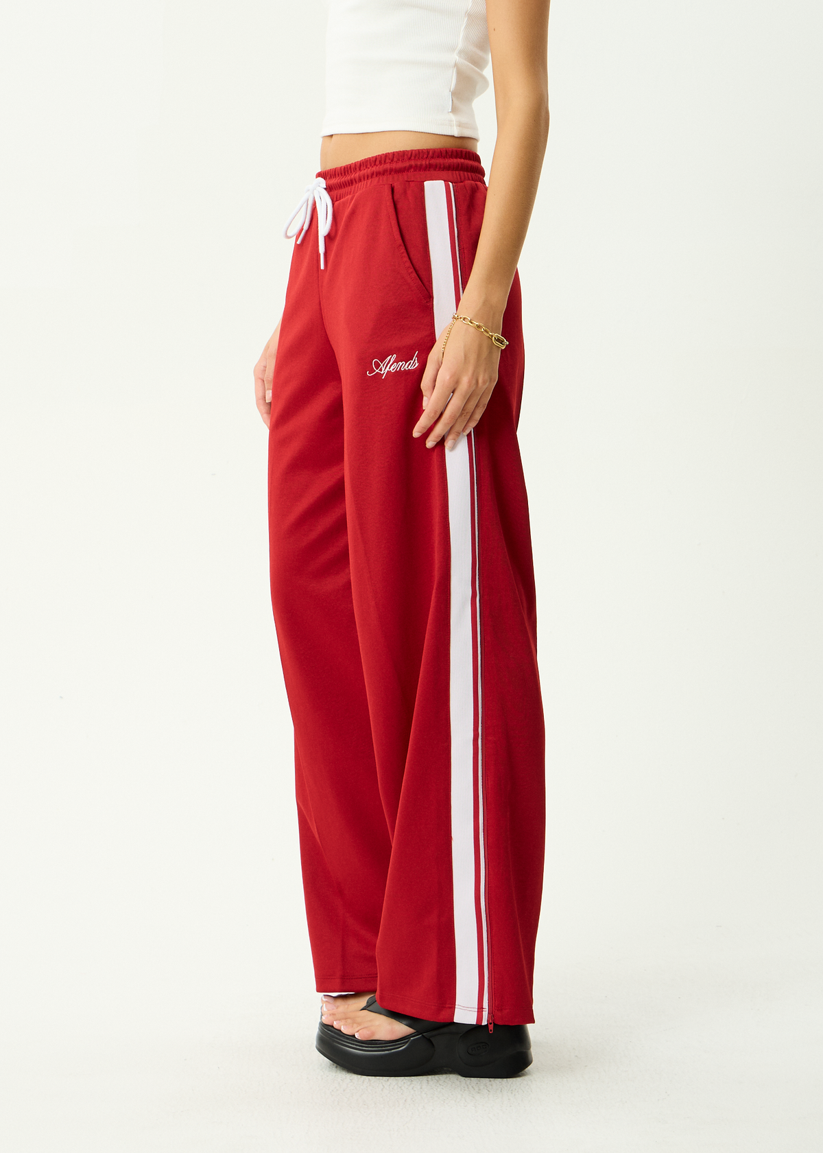 AFENDS Womens Laguna -  Track Pant - Ketchup