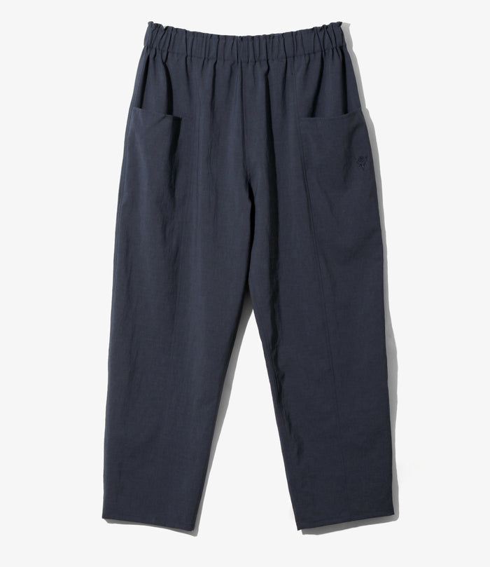 Army String Pant - Navy - Poly Oxford