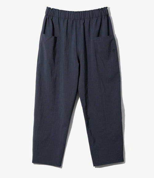Army String Pant - Navy - Poly Oxford