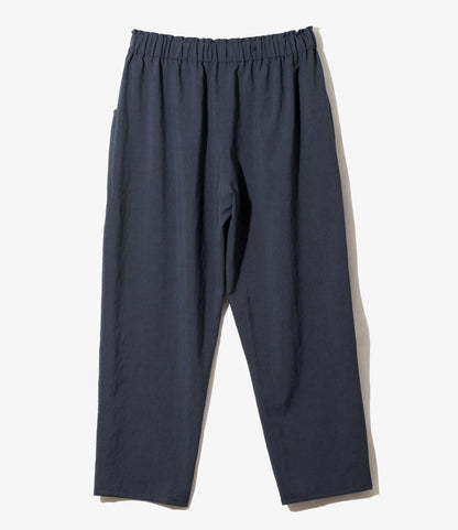 Army String Pant - Navy - Poly Oxford