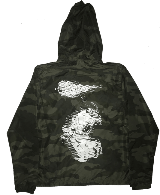 "Beyond the Sea" GL1TCH Camo Windbreaker