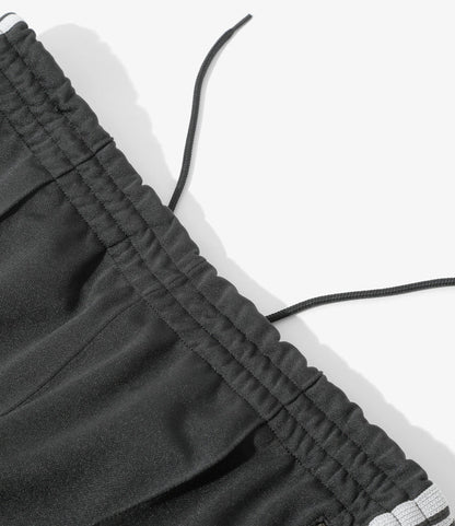 Boot-Cut Track Pant - Charcoal - Poly Smooth