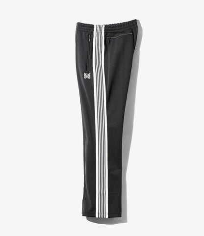 Boot-Cut Track Pant - Charcoal - Poly Smooth