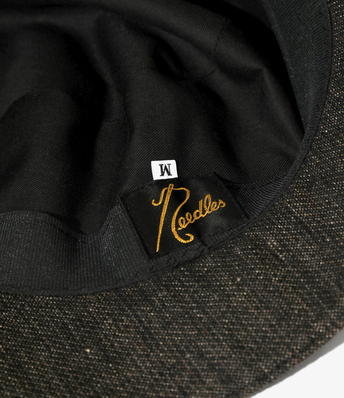 Bucket Hat - Black - Linen Wool Twill