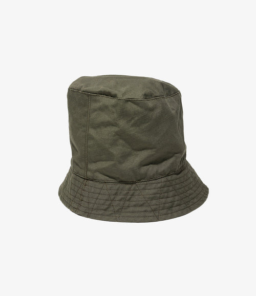 Bucket Hat - Olive Heavyweight Cotton Ripstop