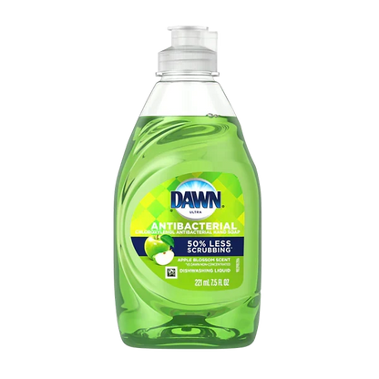 Wholesale Dawn Ultra Anti-Bacterial Apple Dish Liquid Soap- Cleaning Supplies