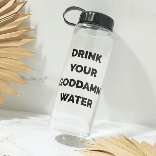 Drink Your Water Large 32 Oz. Water Bottle