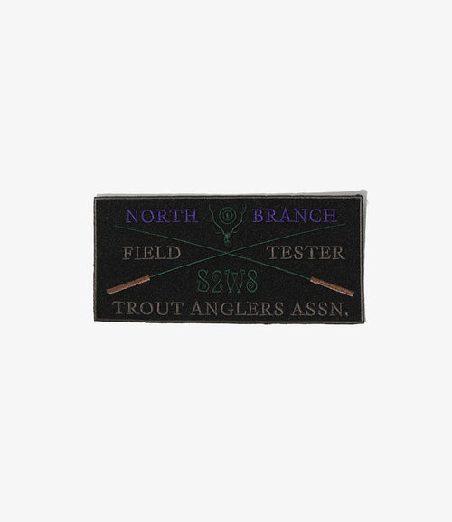 Emblem - Black - S2W8 TROUT ANGLERS ASSN