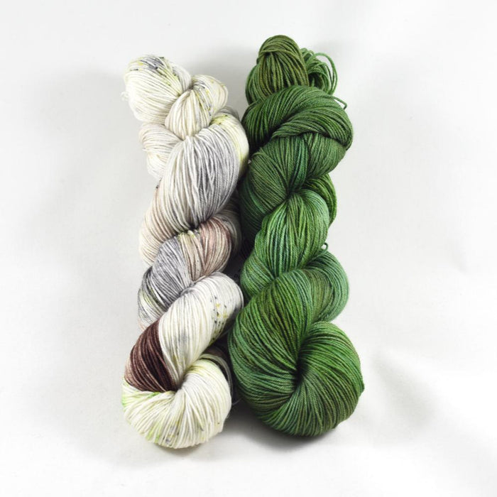 Destination Yarn fingering weight yarn English Yew