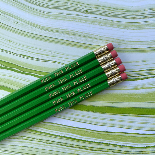 F This Place Pencil Set