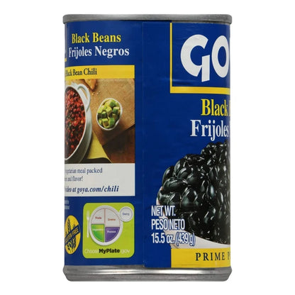 Goya Whole Black Beans - 15.5 oz