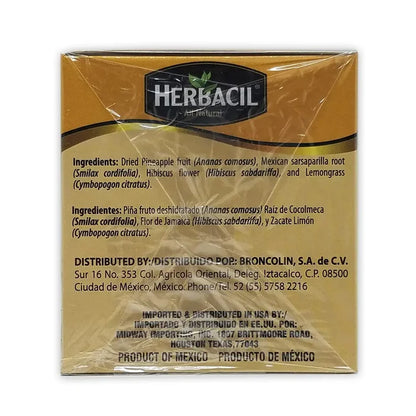 Herbacil Pineapple Tea / PiÃ±a - 25 ct