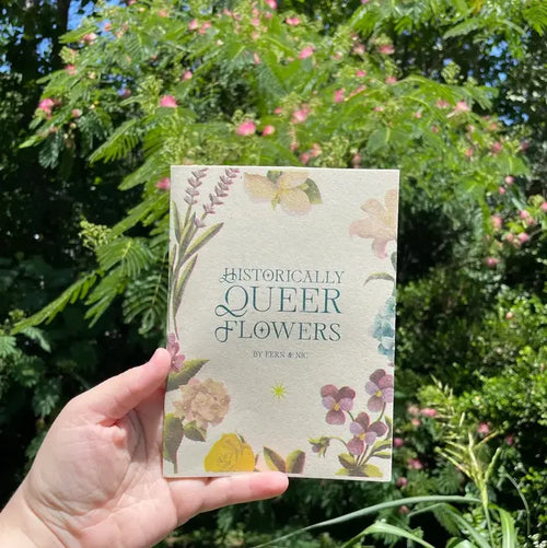 Historically Queer Flowers Zine