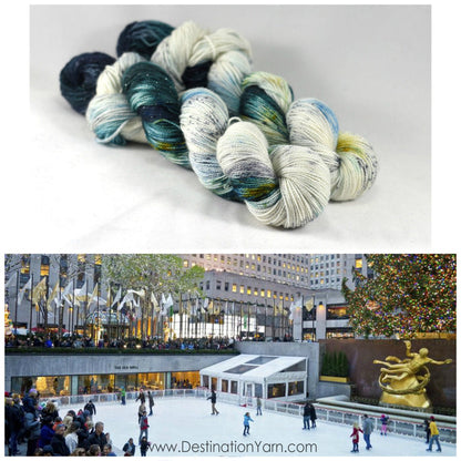 Destination Yarn fingering weight yarn Holiday 2022 Collection - Ballet in New York City Set