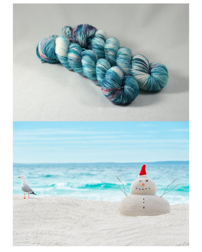 Destination Yarn fingering weight yarn Holiday 2022 Collection - Tropical Colorways Set