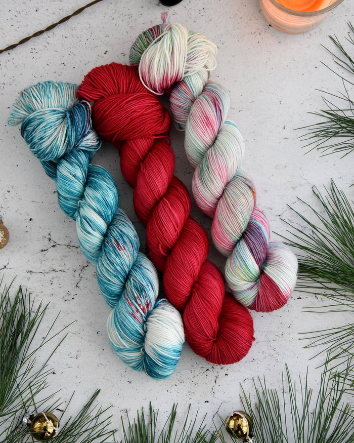 Destination Yarn fingering weight yarn Holiday 2022 Collection - Tropical Colorways Set