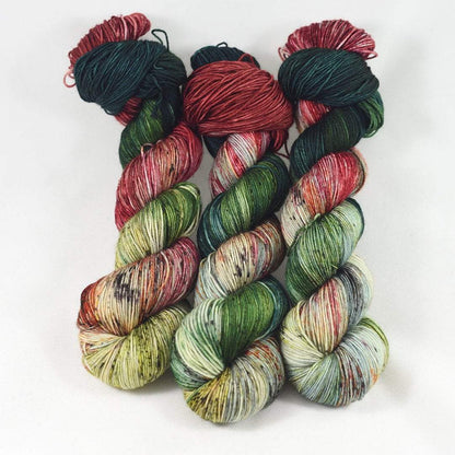 Destination Yarn fingering weight yarn Holidays at Williamsburg