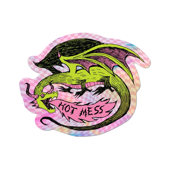 Hot Mess Sticker