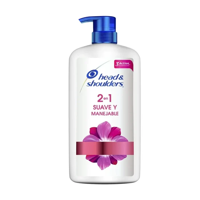 H&S  Shampoo  2 in1 Suave - 1 L