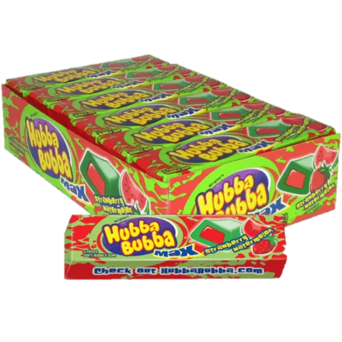 Wholesale Hubba Bubba Strawberry Melon Bubble Gum - A fruity delight at Mexmax INC.